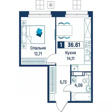1-к кв. Ленинградская область, Всеволожский район, пос. Бугры Стороны ...