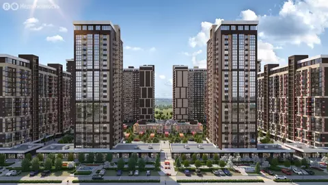 1-комнатная квартира: посёлок Знаменский, Природная улица, 10Бк6 (34.9 ...