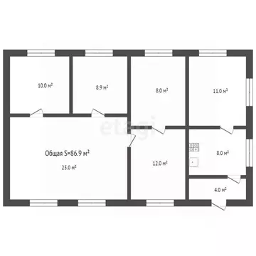 Дом в Брянская область, Жуковский муниципальный округ, с. Ржаница ул. ...