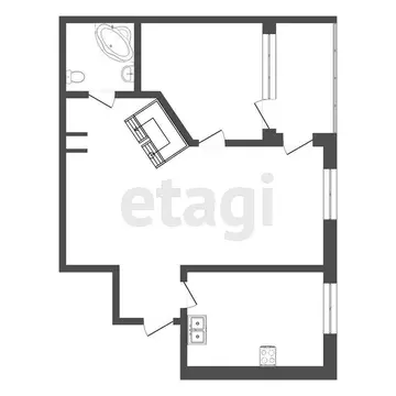 2-комнатная квартира: Симферополь, Камская улица, 31 (82 м)