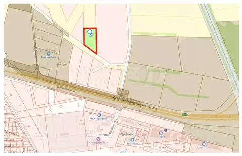 Участок в Калининградская область, Гурьевский муниципальный округ, ...