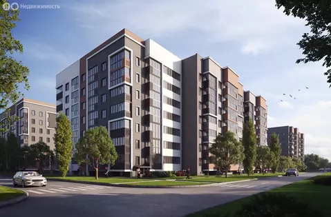 1-комнатная квартира: Краснодар, жилой комплекс Европа-Сити, жилой ...