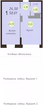 1-к кв. Ярославская область, Ярославль Силикатное ш., 17 (52.0 м)