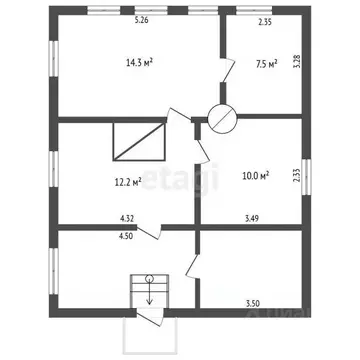 Дом в Свердловская область, Туринск ул. Ленина, 95 (47 м)