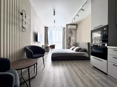 Студия Краснодарский край, Сочи Бытха мкр, ул. Ясногорская, 16/6к3 ...