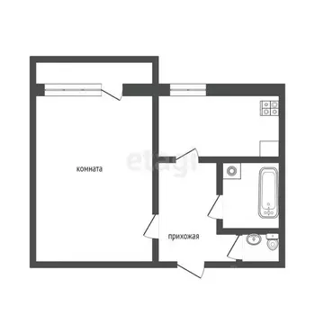 1-к кв. Смоленская область, Смоленск ул. Маршала Еременко, 28 (40.0 м)
