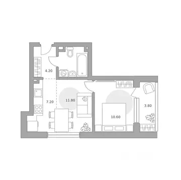 2-к кв. Башкортостан, Уфа Зеленая Роща жилрайон, Лесная Симфония жилой ...