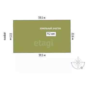 Участок в Тюменская область, Нижнетавдинский муниципальный округ, с. ...