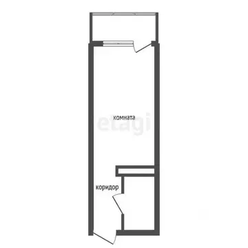 Студия Воронежская область, Воронеж Шилово мкр, ул. Теплоэнергетиков, ...