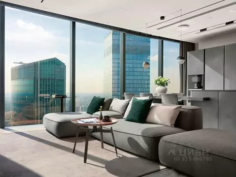 2-к кв. Москва наб. Пресненская, 12 (101.0 м)