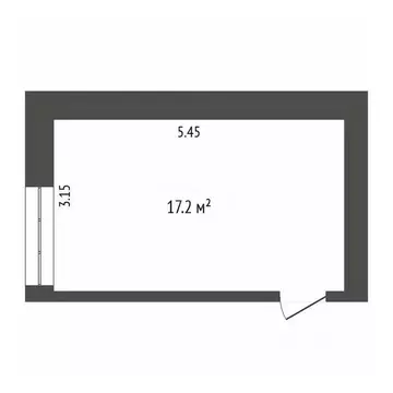 Студия Тюменская область, Тюмень ул. Мельникайте, 44а (17.2 м)