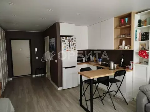 Студия Тюменская область, Тюмень ул. Николая Ростовцева, 24 (27.4 м)