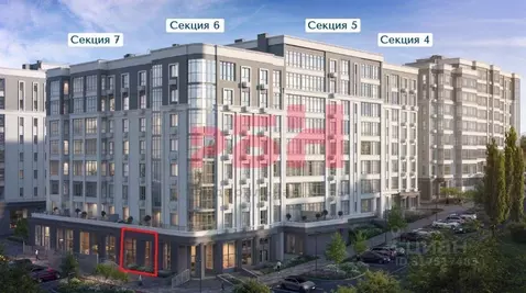 Помещение свободного назначения в Ростовская область, Ростов-на-Дону ...