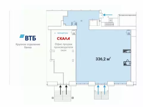 Торговая площадь в Москва Звенигородское ш., 18/20к1 (336 м)
