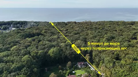 Участок в Калининградская область, Балтийск Друг Природы СНТ,  (6.4 ...