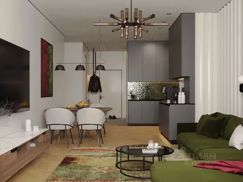 2-к кв. Калининградская область, Калининград Октябрьская ул., 12 (91.0 ...