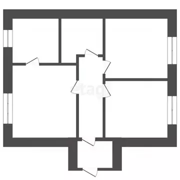Дом в Крым, Сакский район, с. Добрушино ул. Урожайная, 21 (53 м)