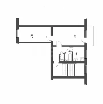 2-комнатная квартира: Златоуст, улица Степана Разина, 96 (44 м)