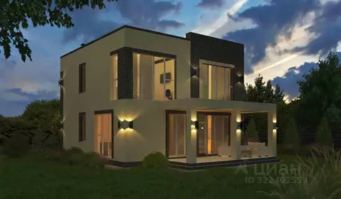 Дом в Нижегородская область, Нижний Новгород д. Афонино, ул. Зеленый ...