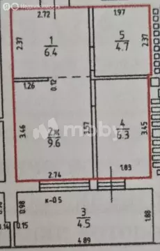 1-комнатная квартира: Прибрежное, улица Южное Полукольцо, 6к1 (27 м)