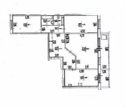 3-к кв. Пермский край, Пермь Оханская ул., 31 (84.1 м)