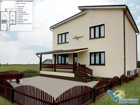 Дом в Астраханская область, Камызякский район, с. Гандурино  (340 м)