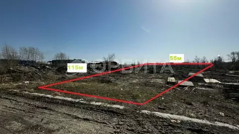 Участок в Тюменская область, Тюменский район, Винзили рп Заводская ул. ...