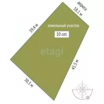 Участок в Крым, Симферопольский район, Чистенское с/пос, с. Левадки, ...