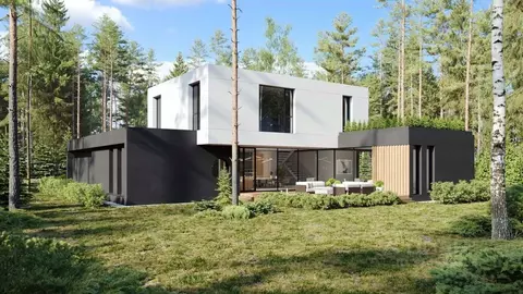 Дом в Ленинградская область, Выборгский район, Первомайское с/пос, ...