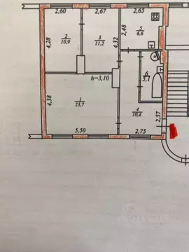 3-к кв. Ленинградская область, Бокситогорск ш. Дымское, 3 (67.0 м)