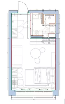 Квартира-студия: Москва, Шелепихинская набережная, 34к5 (32.5 м)