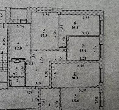 3-к кв. Липецкая область, Липецк ул. Осканова, 3 (83.6 м)