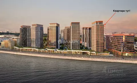 2-к кв. Москва Коллекция Лужники жилой комплекс (93.0 м)