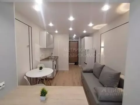 Студия Тюменская область, Тюмень Шаимский проезд, 14А (16.9 м)