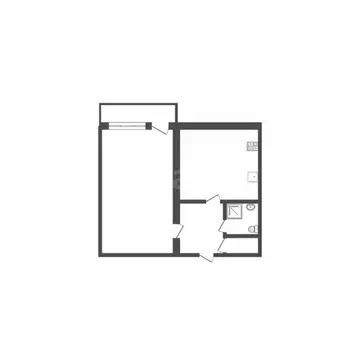 1-к кв. Смоленская область, Смоленск ул. Маршала Еременко, 22 (38.2 м)