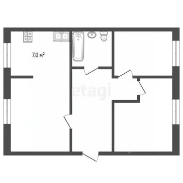 3-к кв. Владимирская область, Муром Карачаровское ш., 30А (64.2 м)