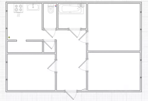 3-к кв. Тульская область, Тула Оружейная ул., 9А (81.0 м)