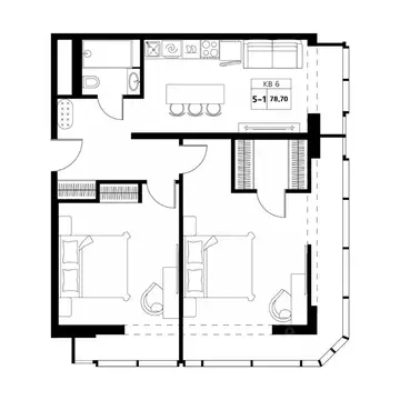 3-к кв. Краснодарский край, Краснодар Северная ул., 269/3 (78.7 м)