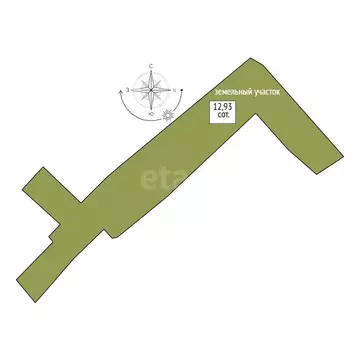 Участок в Свердловская область, Горноуральский муниципальный округ, с. ...