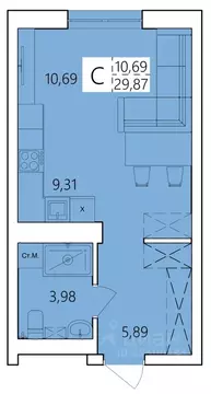 Студия Башкортостан, Уфа ул. Пожарского, 237 (29.87 м)
