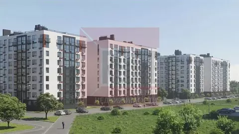 1-к кв. Калининградская область, Калининград ул. Поленова, 6к2 (34.98 ...