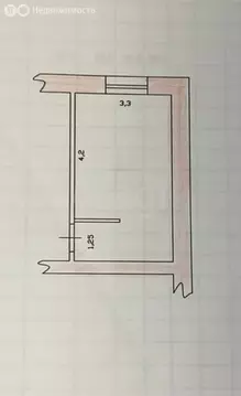 Квартира-студия: Казань, Агрызская улица, 78 (13.4 м)