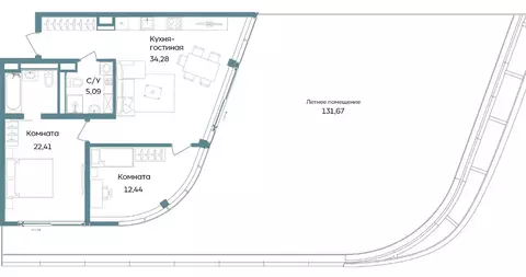 2-к кв. Крым, Саки ул. Морская (205.89 м)