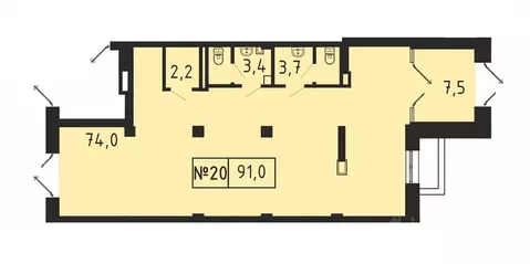 Офис в Московская область, Мытищи городской округ, д. Пирогово ...