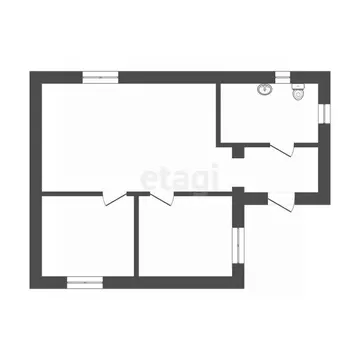 Дом в Тюменская область, Тюмень Факел СНТ, 6-я линия (66 м)