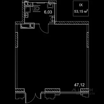 Торговая площадь в Москва ул. Брянский Пост, 16С8 (53 м)