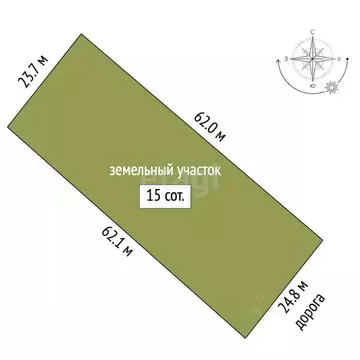 Участок в Башкортостан, Стерлитамакский район, Казадаевский сельсовет, ...