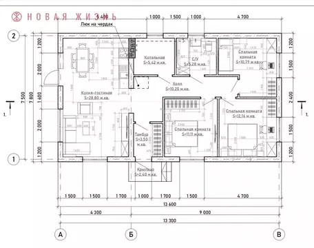 Коттедж в Самарская область, Волжский район, Черноречье с/пос, пос. ...