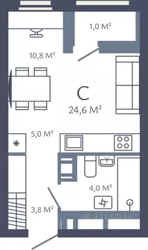 Студия Ленинградская область, Кудрово г. Всеволожский район, Заневское ...