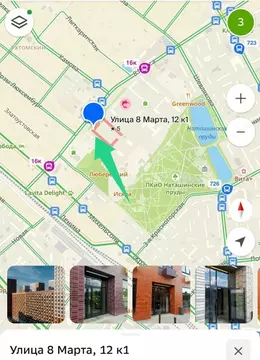 Торговая площадь в Московская область, Люберцы ул. 8 Марта, 12к1 (75 ...